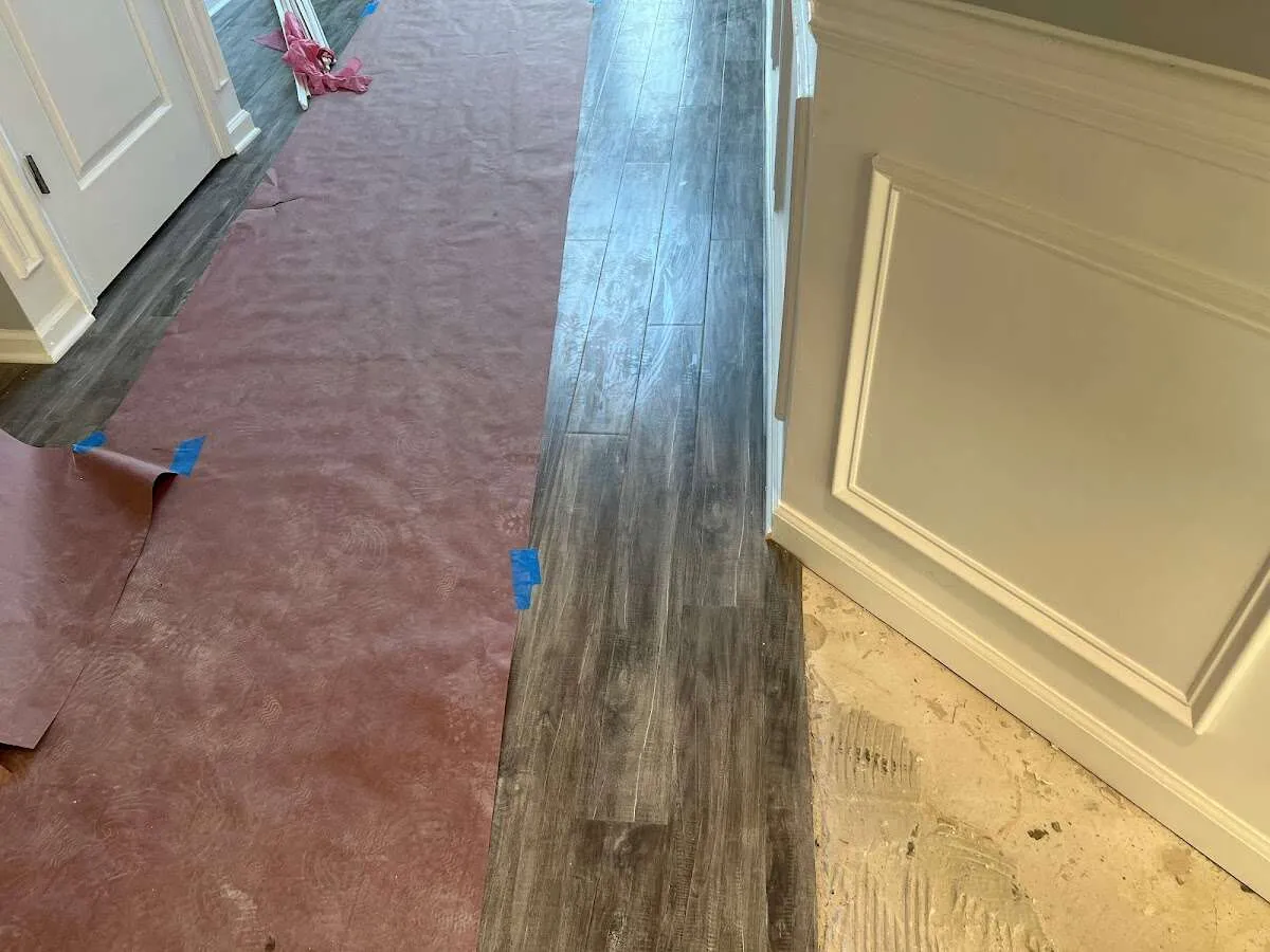 Completed marble shower restoration in Warminster